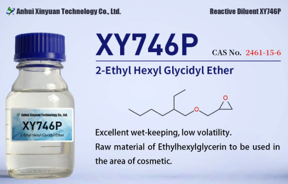 2-Ethyl Hexyl Glycidyl Ether XY746P CAS NO 2461-15-6，EHG