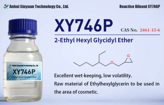 2-Ethyl Hexyl Glycidyl Ether XY746P CAS NO 2461-15-6 Raw Material Ethylhexylglycerin