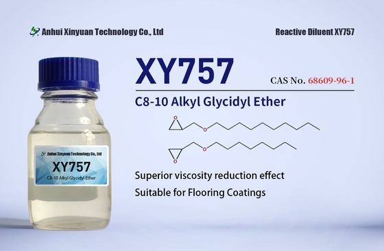 C8-10 ALKYL GLYCIDYL ETHERS XY757 CAS 68609-96-1, Oxirane, mono[(C8-10-alkyloxy)methyl] derivs., Molecular Formula C36H72O6, EC No. 271-845-2