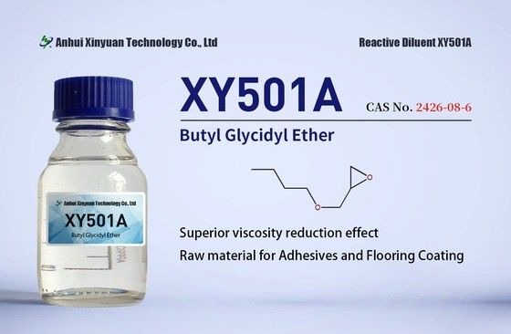 BUTYL GLYCIDYL ETHERS XY501A XY501P, MONO EPOXY FUNCTIONAL, HIGH PURITY, LOW CHLORINE, FOR ADHESIVES FLOORING POTTING LAMINATING TOOLING ENCAPSULAITON