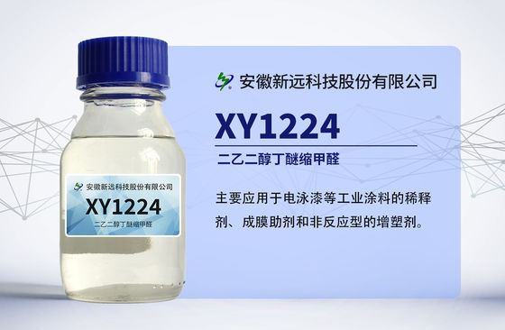 XY1224, DIETHYLENE GLYCOL BUTYL ETHERS FORMALDEHYDE CAS 143-29-3, Bis(diethyleneglycolmonobutylether)formal, Miscible with a variety of organic solvents, insoluble in water.